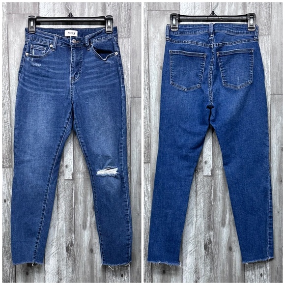 ⭐️Pistola High Rise Distressed Jeans [M10] - Picture 4 of 11